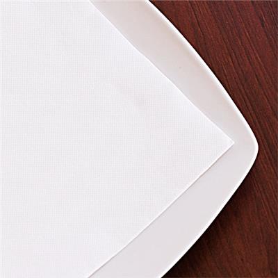 Serviette blanche "Maxim Napkins" double point